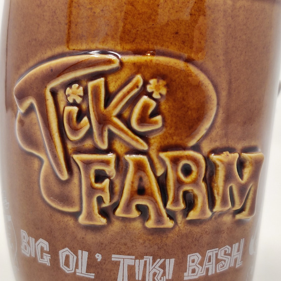 2007 Tiki Farm Big Ol' Tiki Bash Ceramic Mug Souvenir Limited Ed Derek Yaniger - Picture 3 of 16